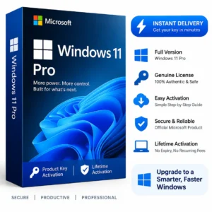 Windows 11 Pro Activation Key – Genuine Digital License
