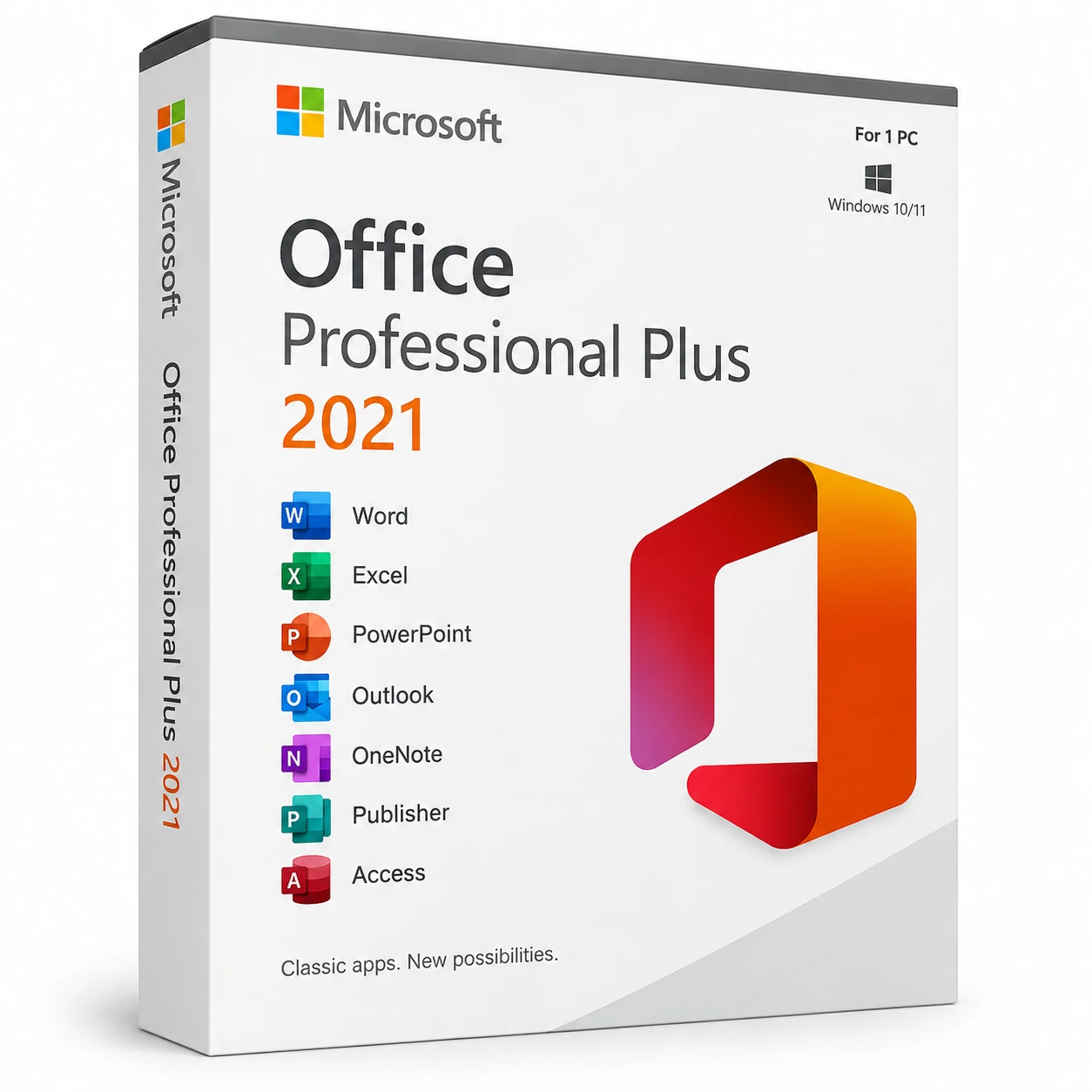Microsoft Office 2021 Professional Plus - 1 PC, Windows