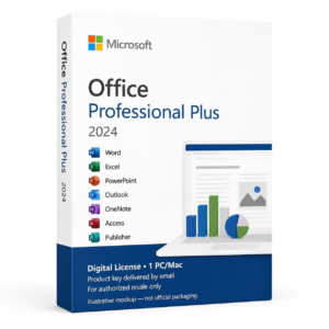Microsoft Office 2024 Professional Plus - 1 PC Lifetime License